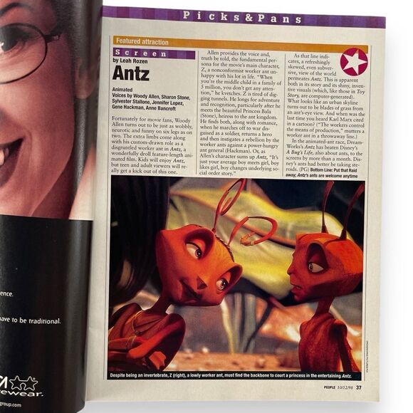 Vintage Oct 1998 People Mag Exclusive Jackie Onassis Shania Twain Paul McCartney - Picture 7 of 16